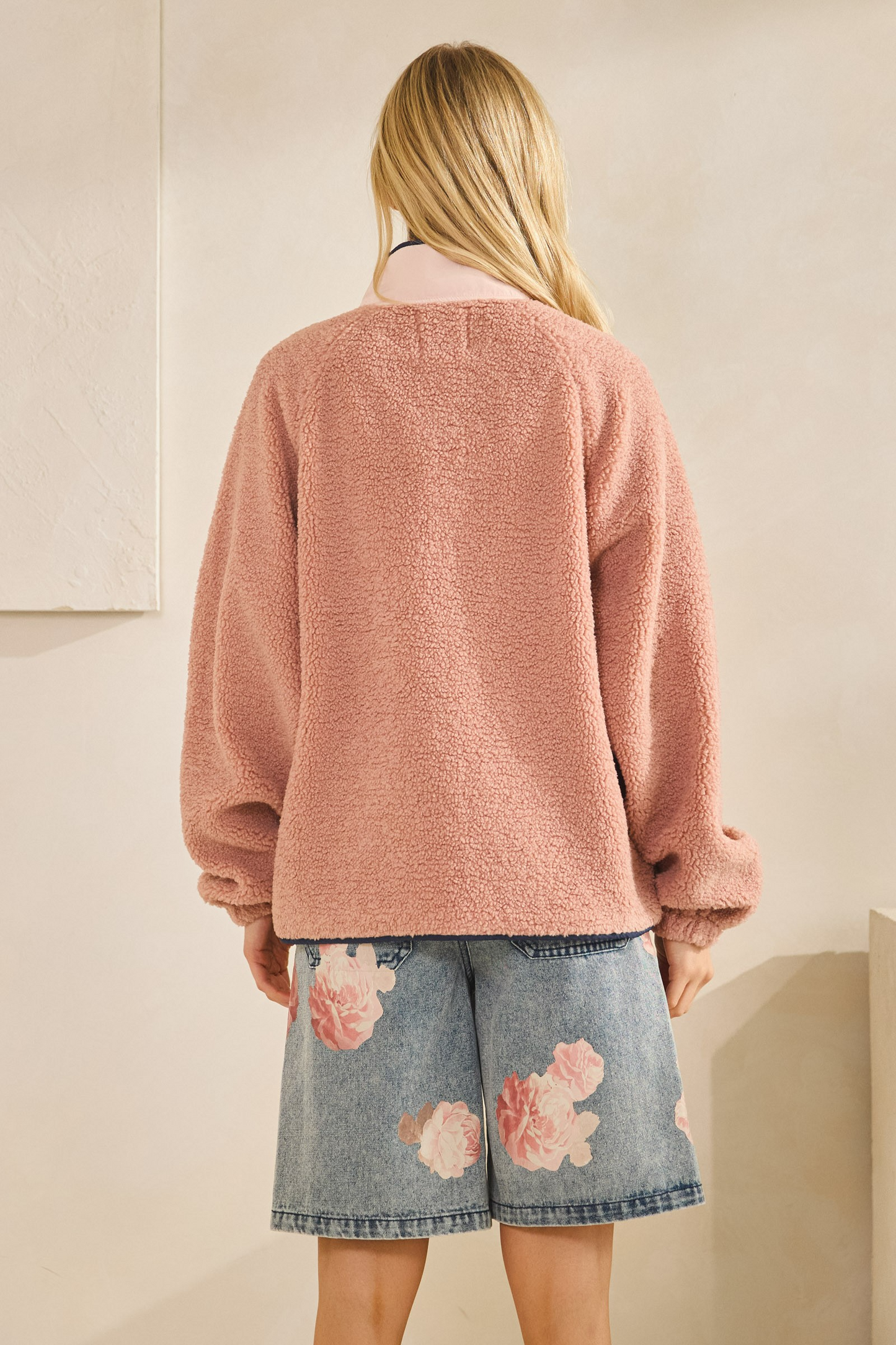 Ryan Colour Block Sherpa