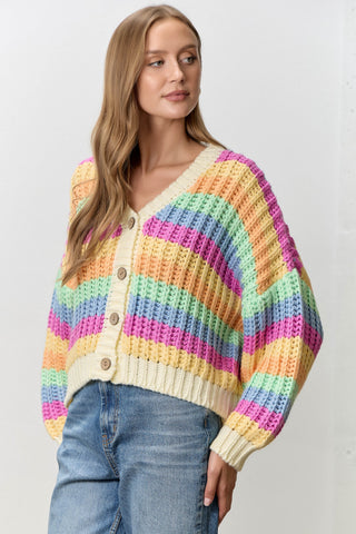 Brooks Rainbow Cardigan