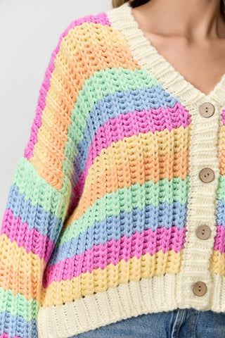 Brooks Rainbow Cardigan