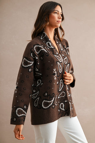 Trisha Paisley Cardigan
