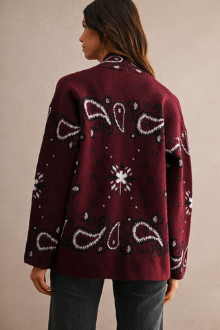 Trisha Paisley Cardigan