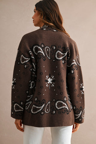 Trisha Paisley Cardigan