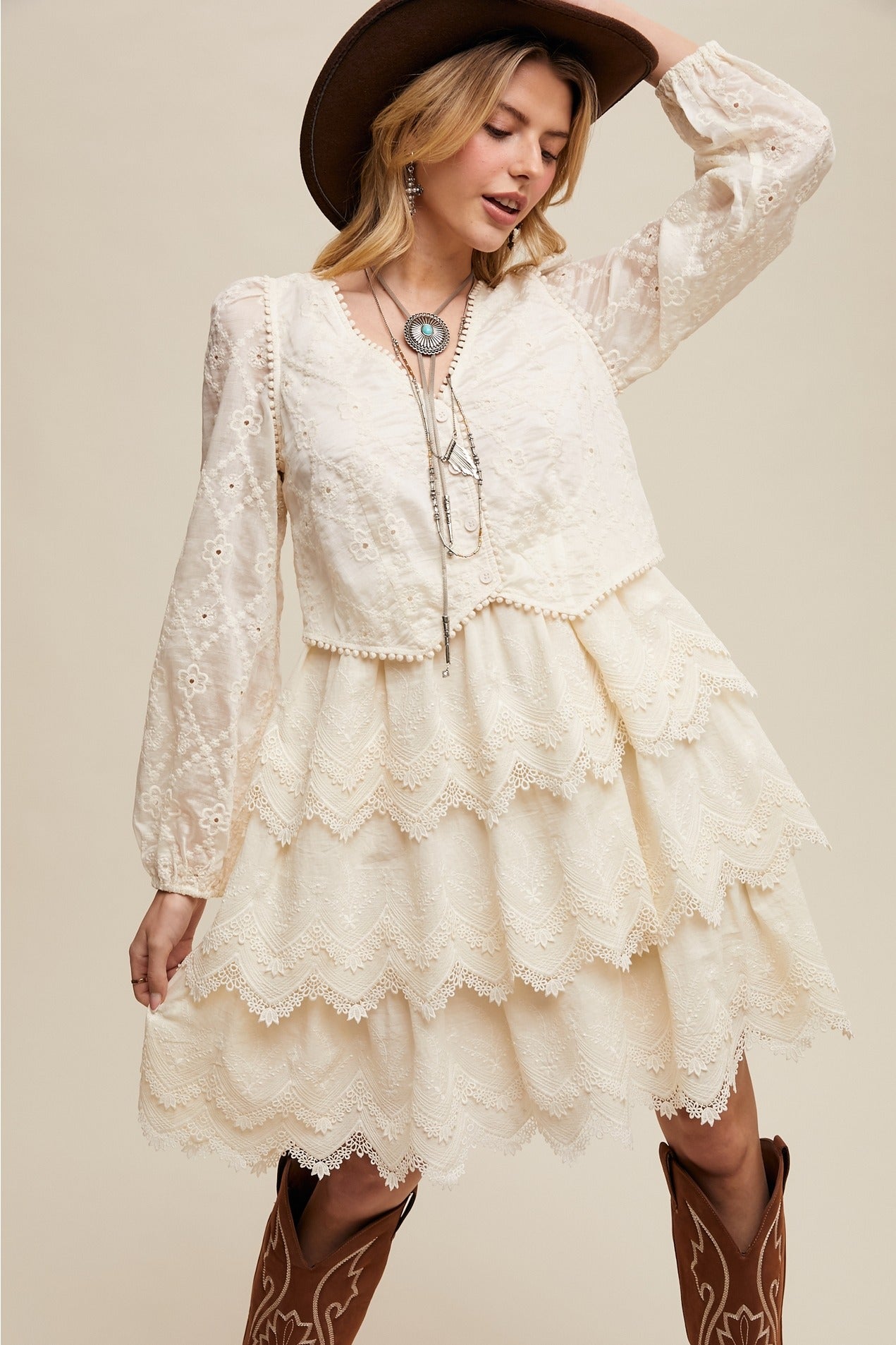 Iris Lace Dress