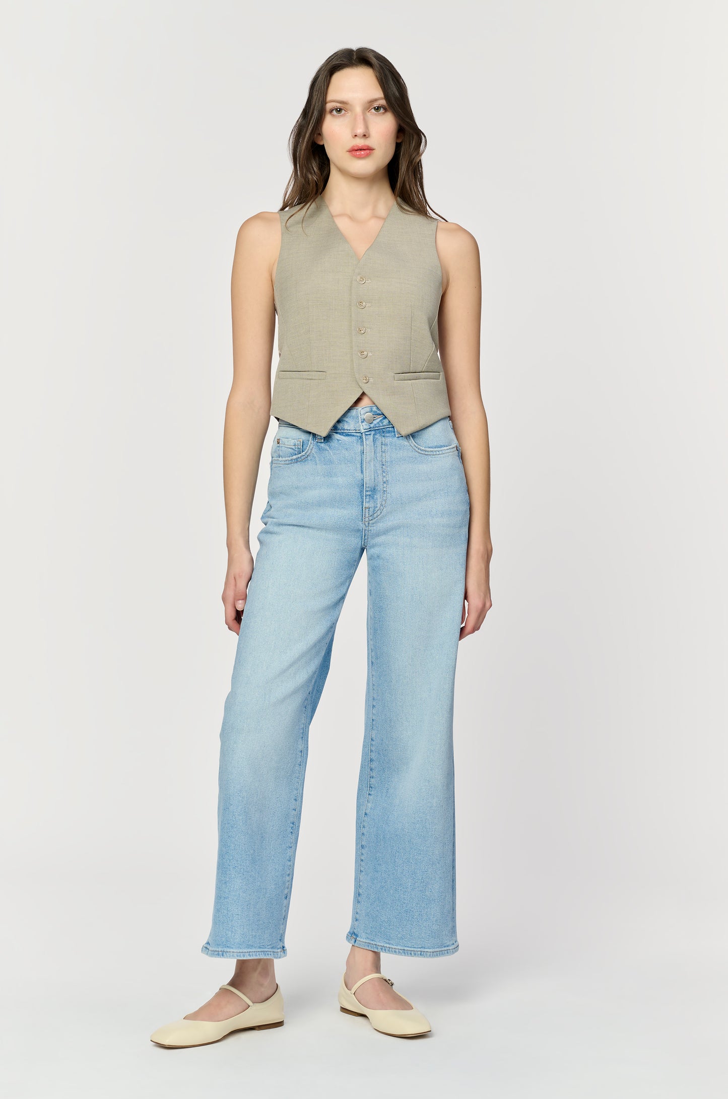 ICN Crop Wide Leg Jean | Last Summer