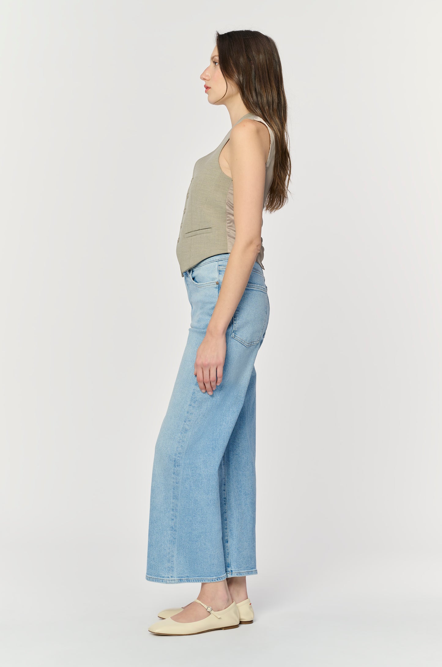 ICN Crop Wide Leg Jean | Last Summer