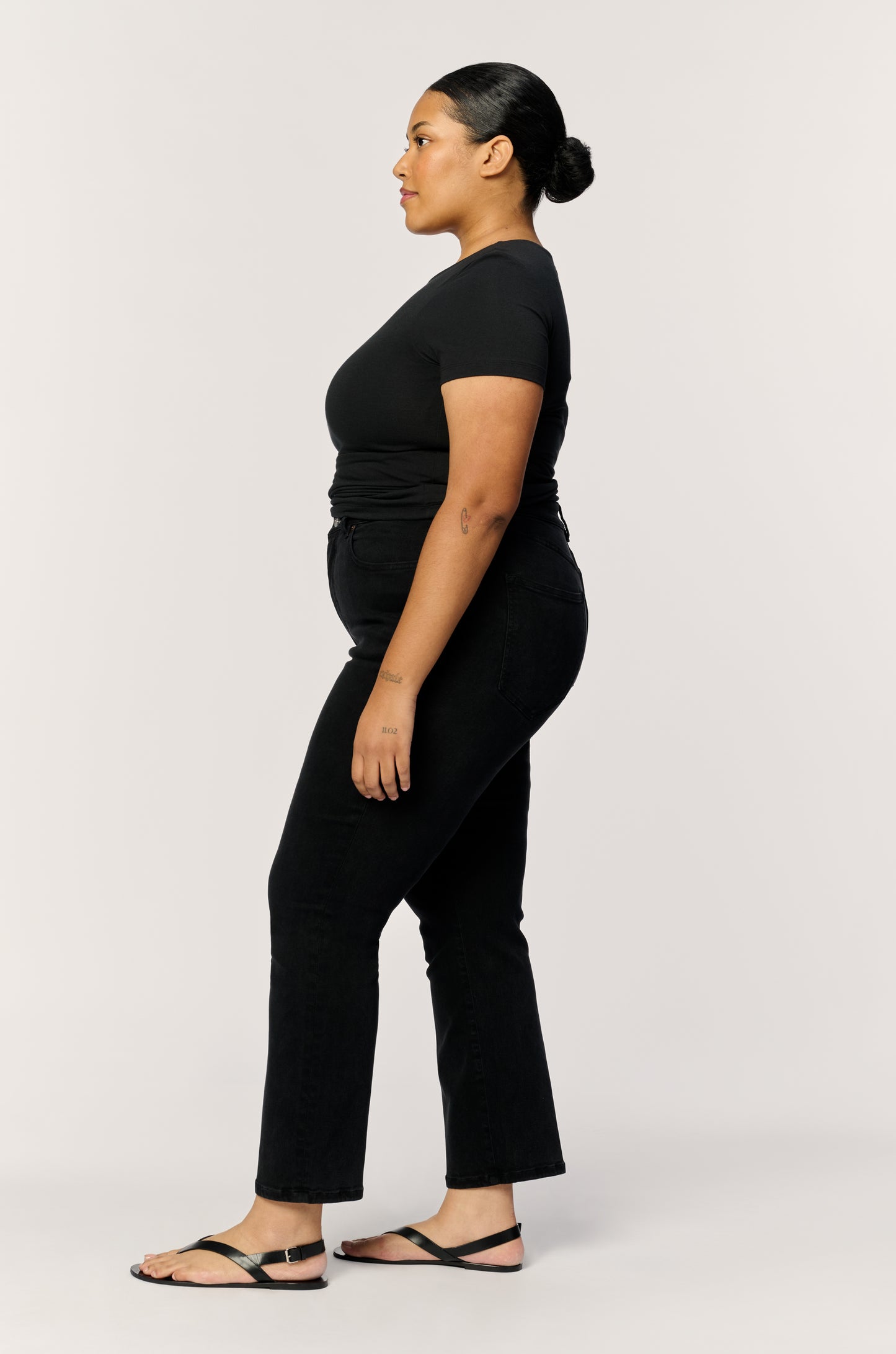 Curvy ASE Stretch Straight Jeans | Jet Set