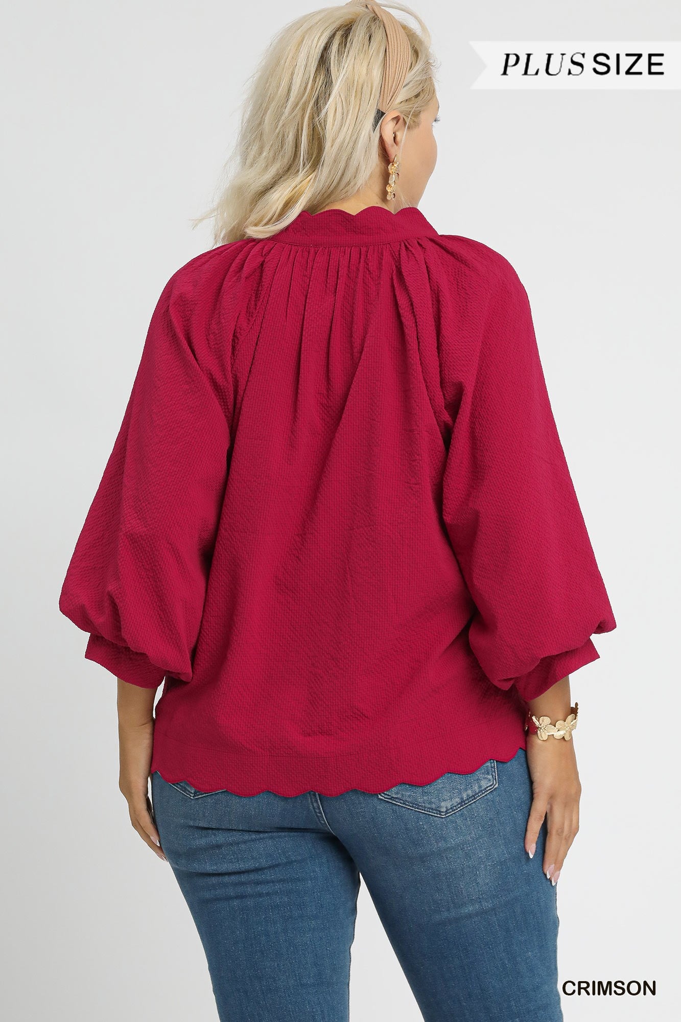Curvy Wrenlee Blouse