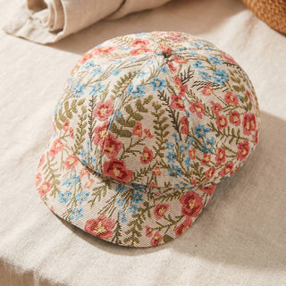 Sarah Tapestry Newsboy Hat