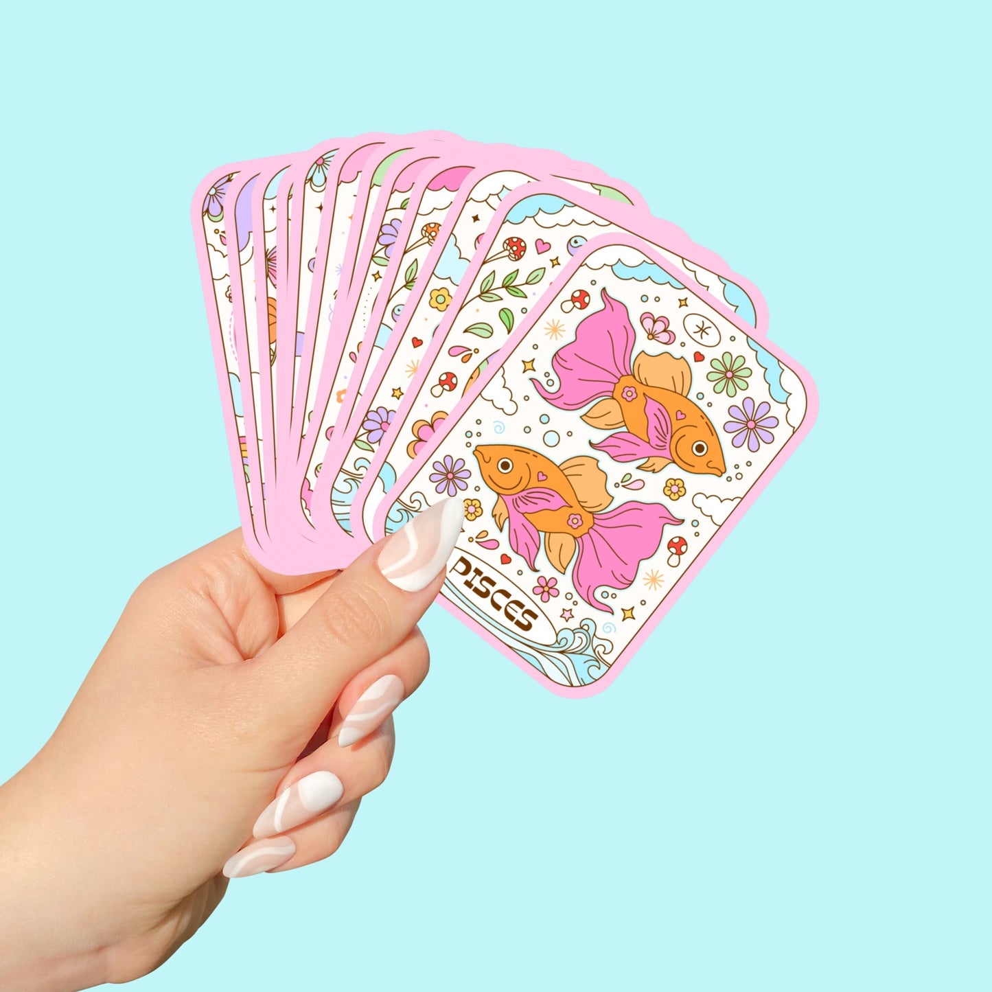 Playful Pineapple | Tarot Zodiac Stickers