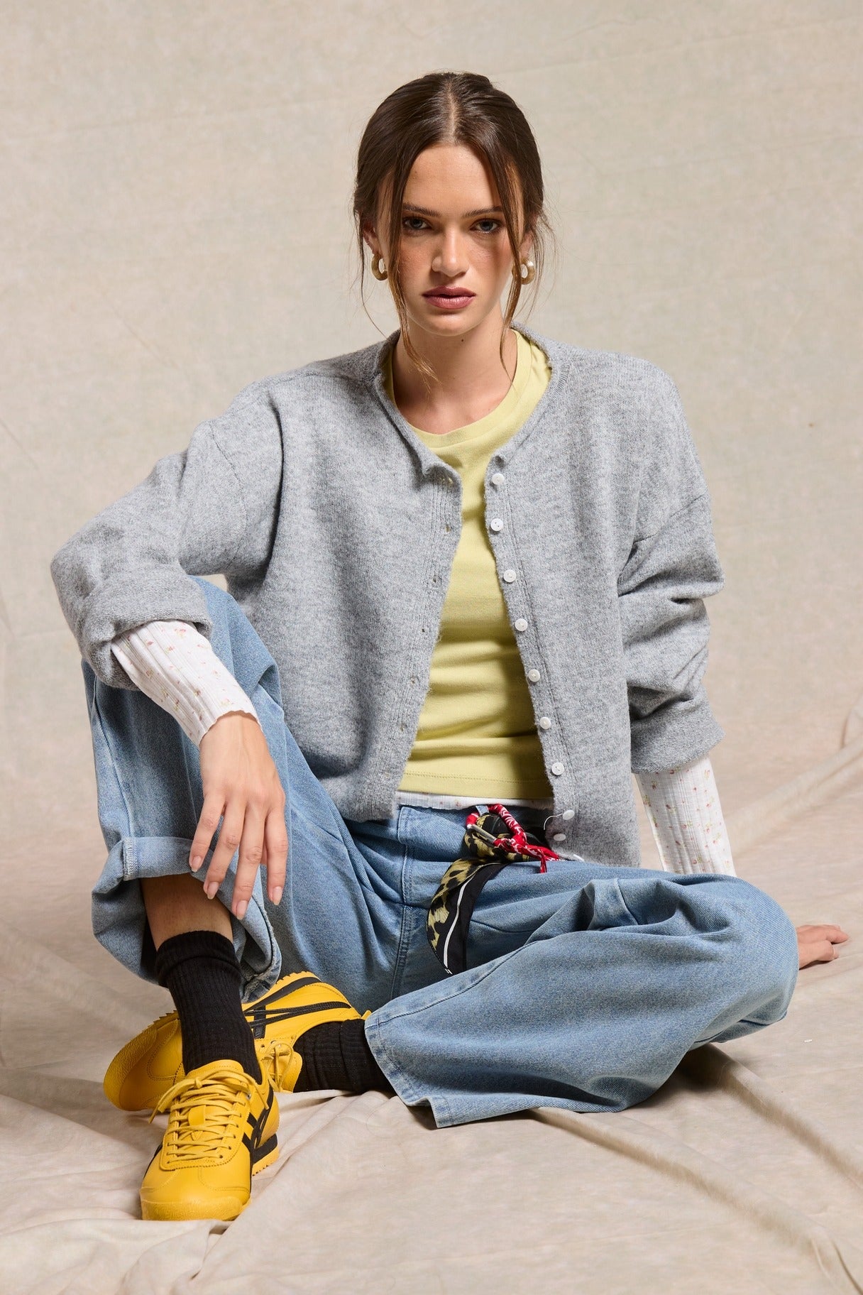 Spring Essential Button Down Cardigan