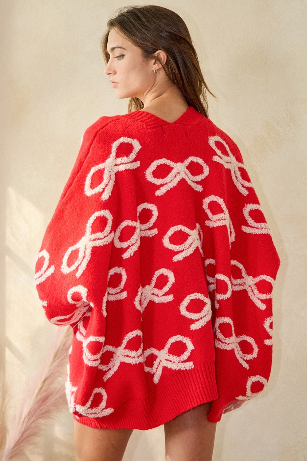 Oversized Ribbon Sweater