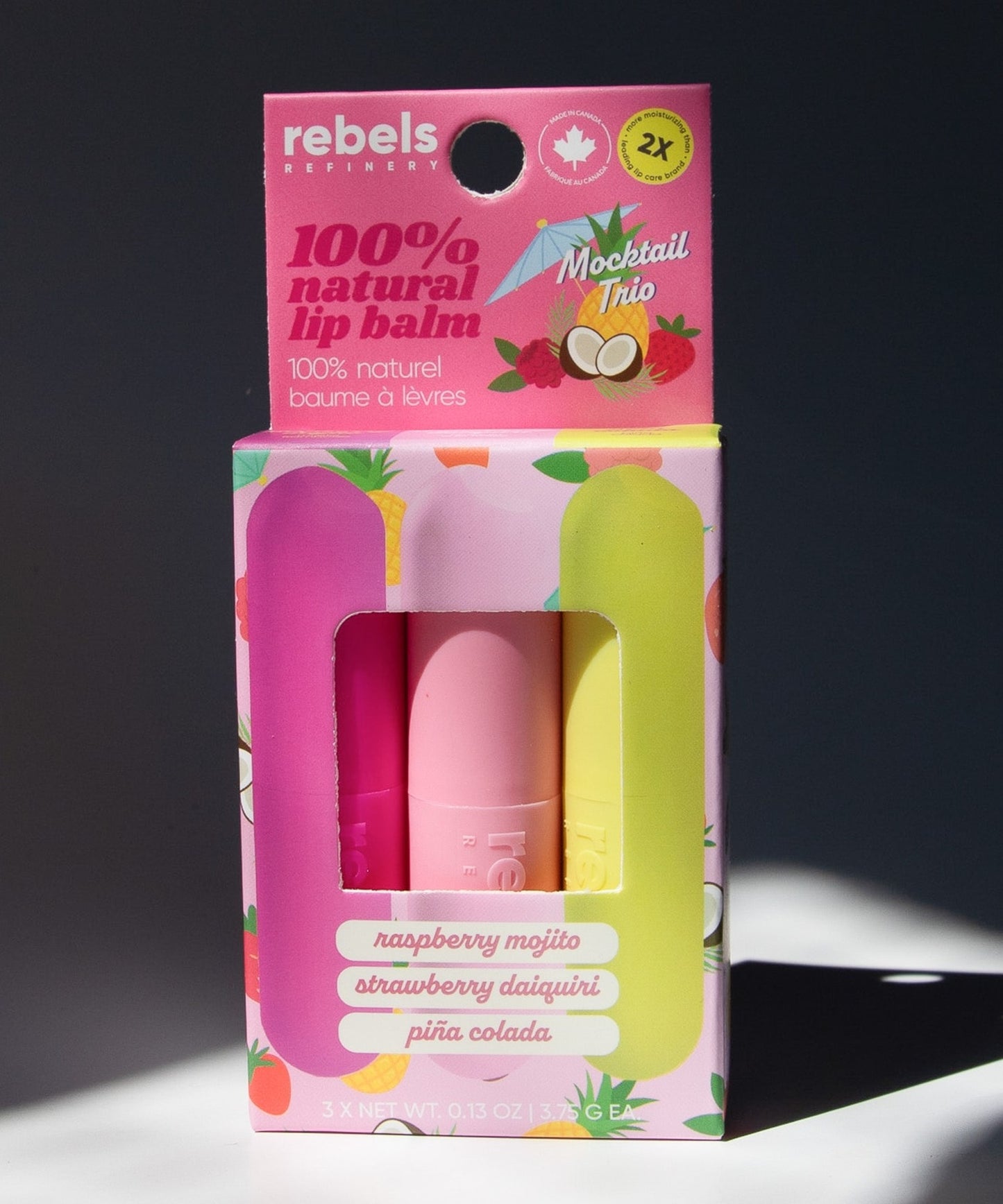 Mocktail 3 Pack Lip Balm