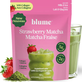 Iced Strawberry Matcha Blend