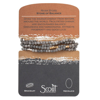 Set of bracelets on a Scout branded card with descriptive text.