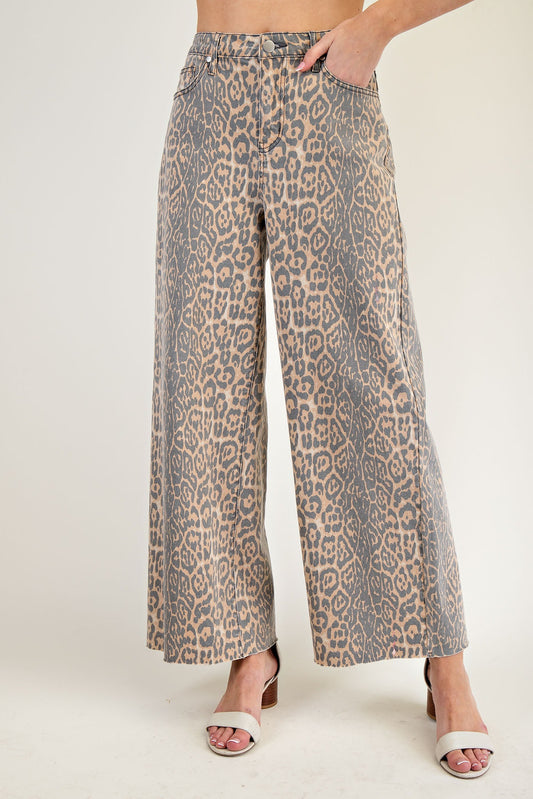 Jamie Leopard Pants