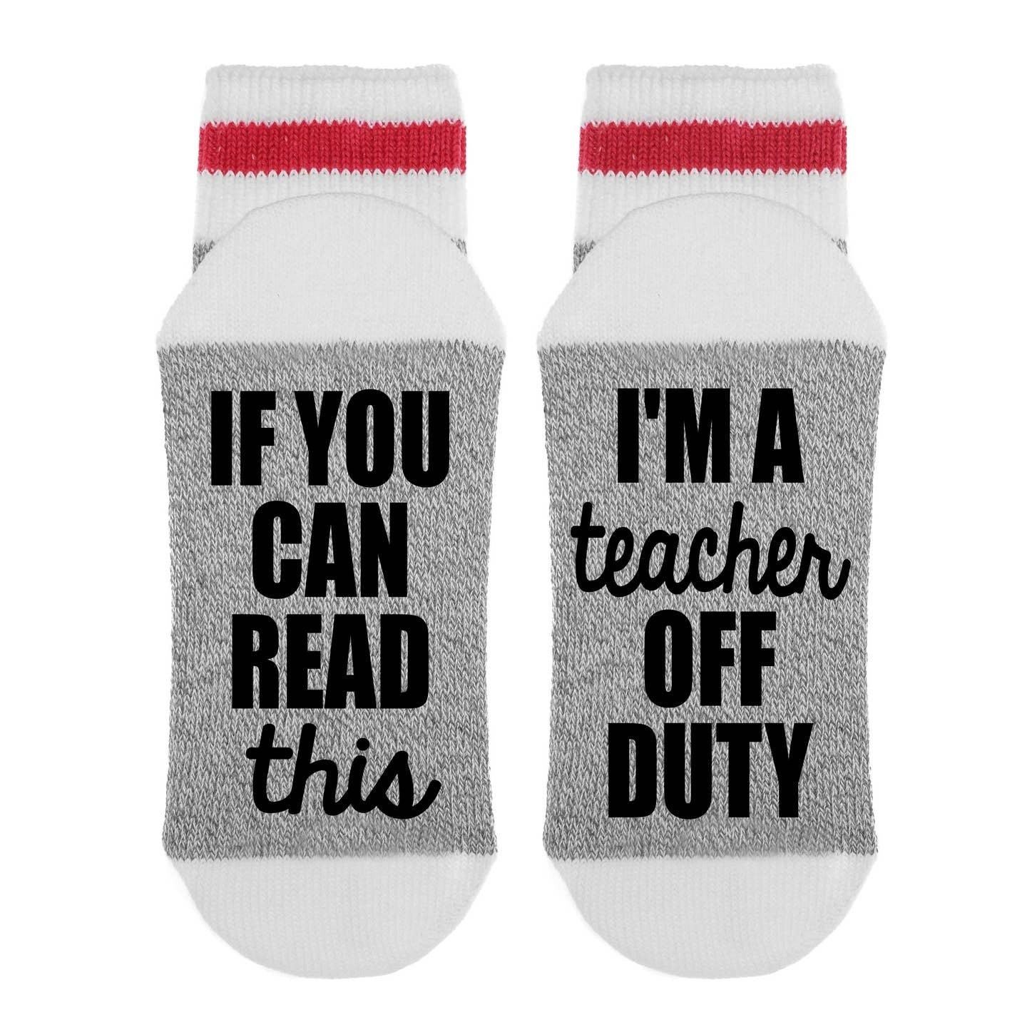 Teacher Off Duty Socks