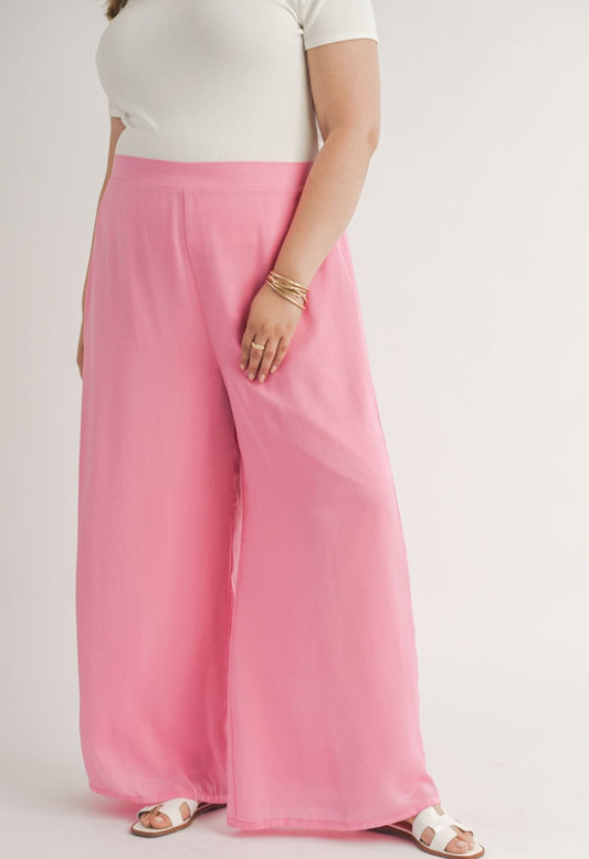 Curvy Hibiscus Pants