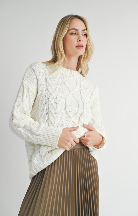 Montana Cableknit Sweater