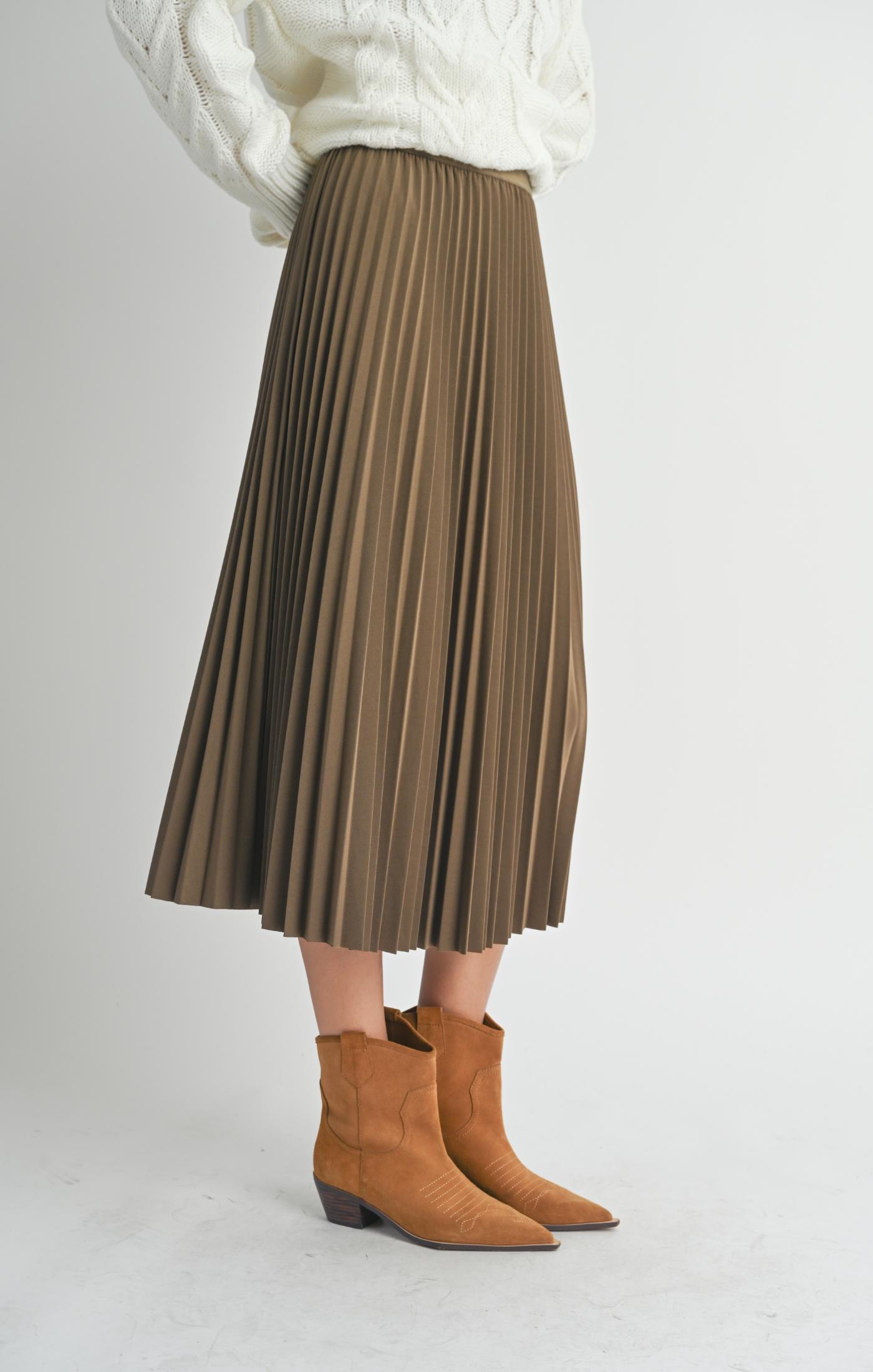 Full Of Charm Pleated Skirt