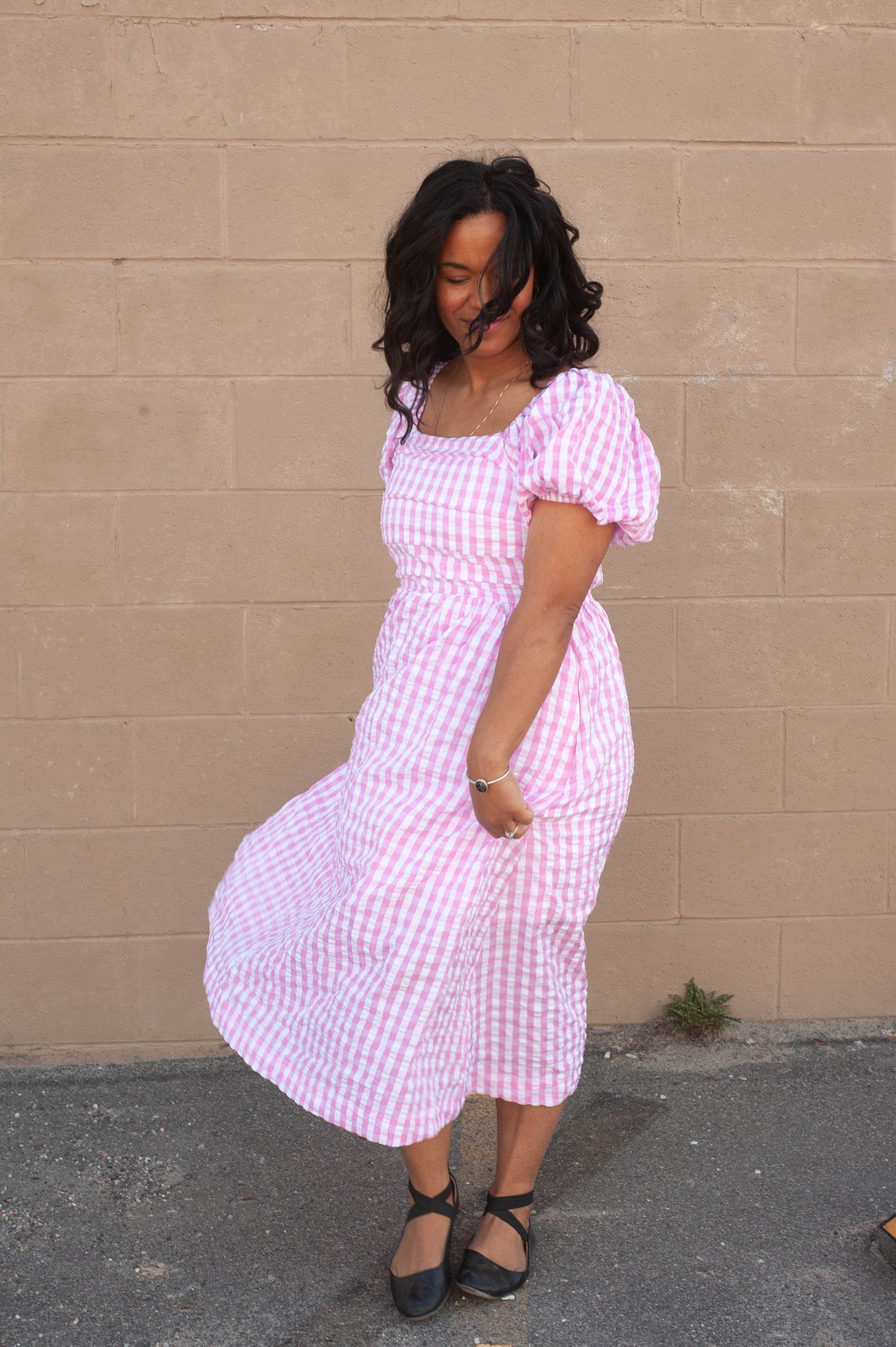 Dolly Gingham Dress