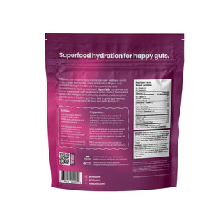 back of the package of blume's superbelly