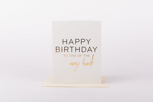 Birthday Best Card