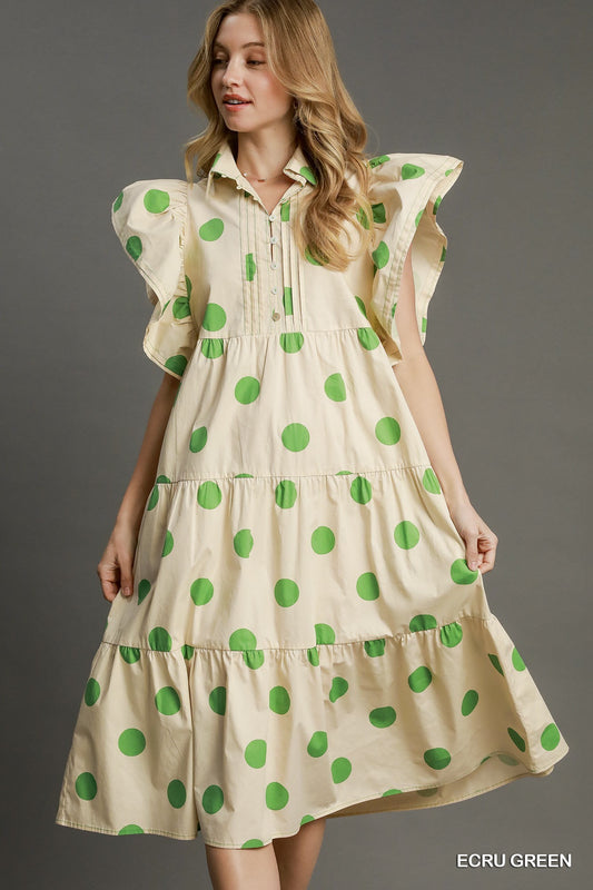 Keenan Polka Dot Dress