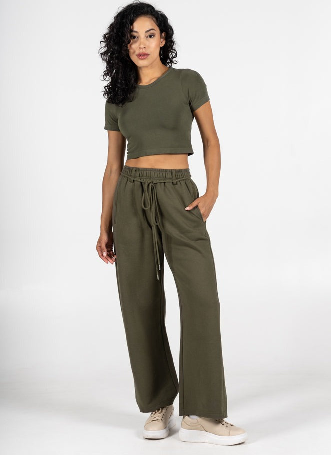 Bria Wide Leg Joggers