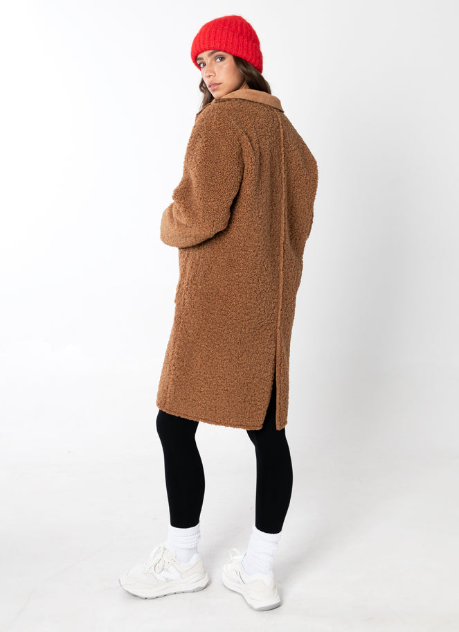 Sherpa Teddy Overcoat