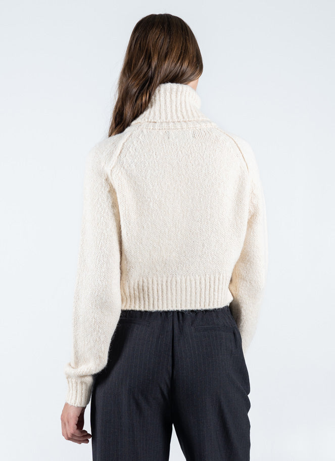 Rhea Crop Turtleneck