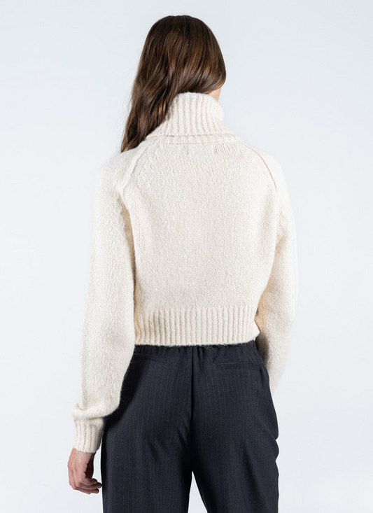 Rhea Crop Turtleneck