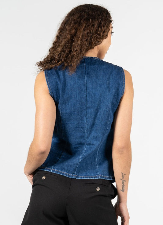 Lizzie Denim Vest