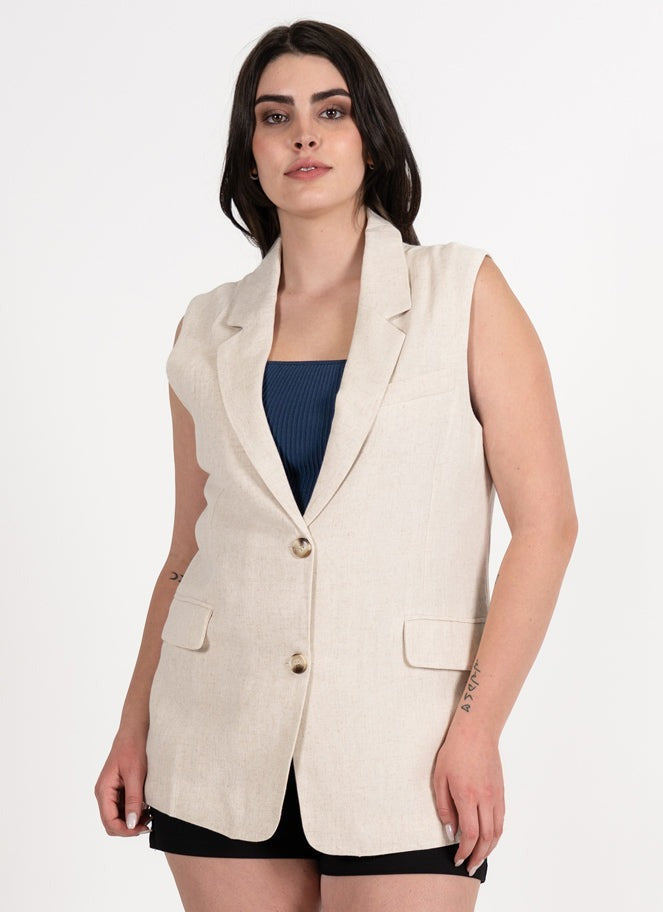 Sherry Sleeveless Blazer