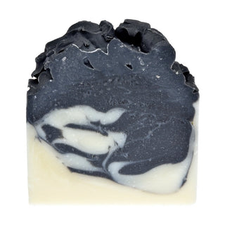 a bar of charcoal and anise soap