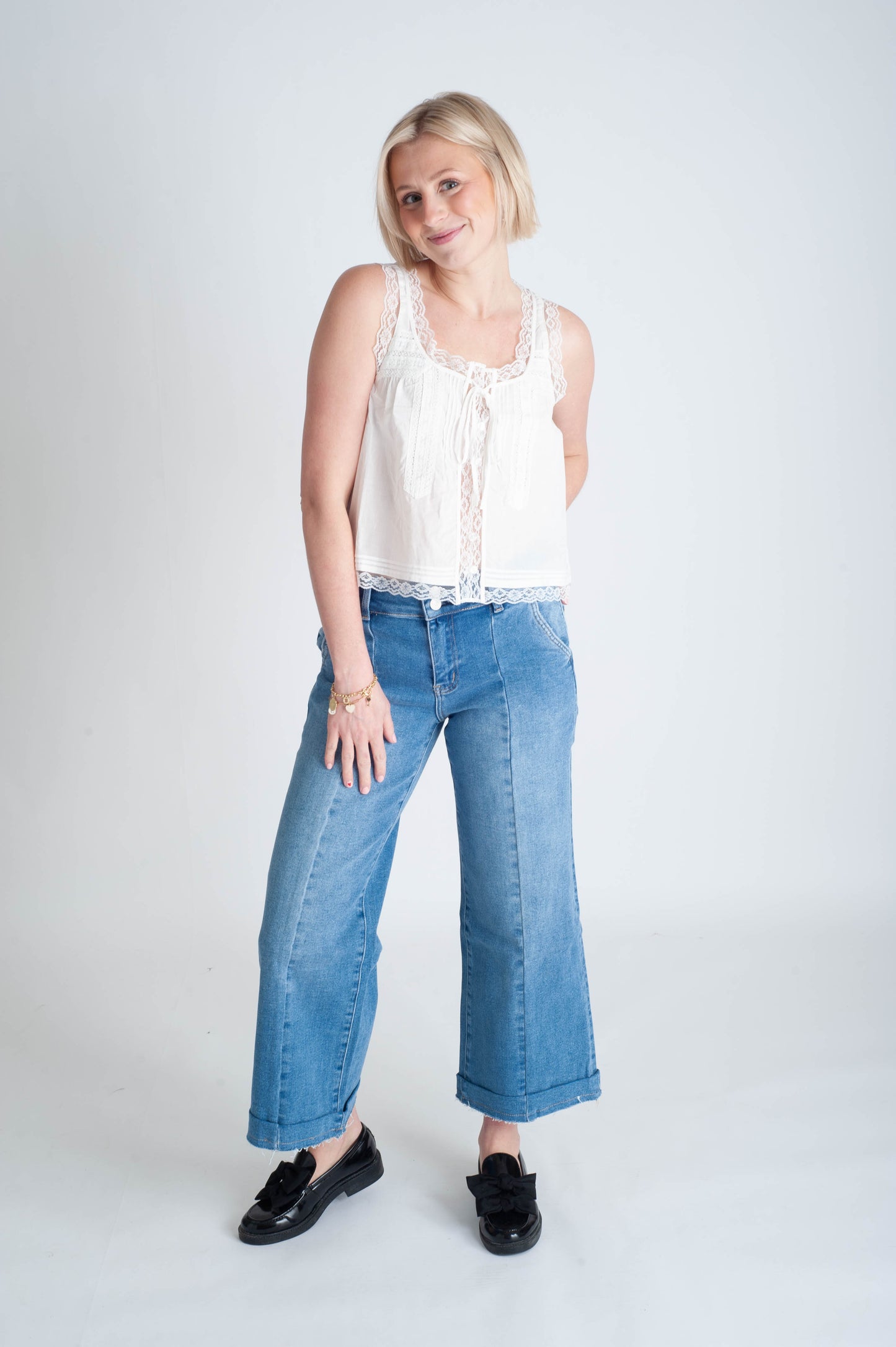 Ingenuity Wide Leg Jeans
