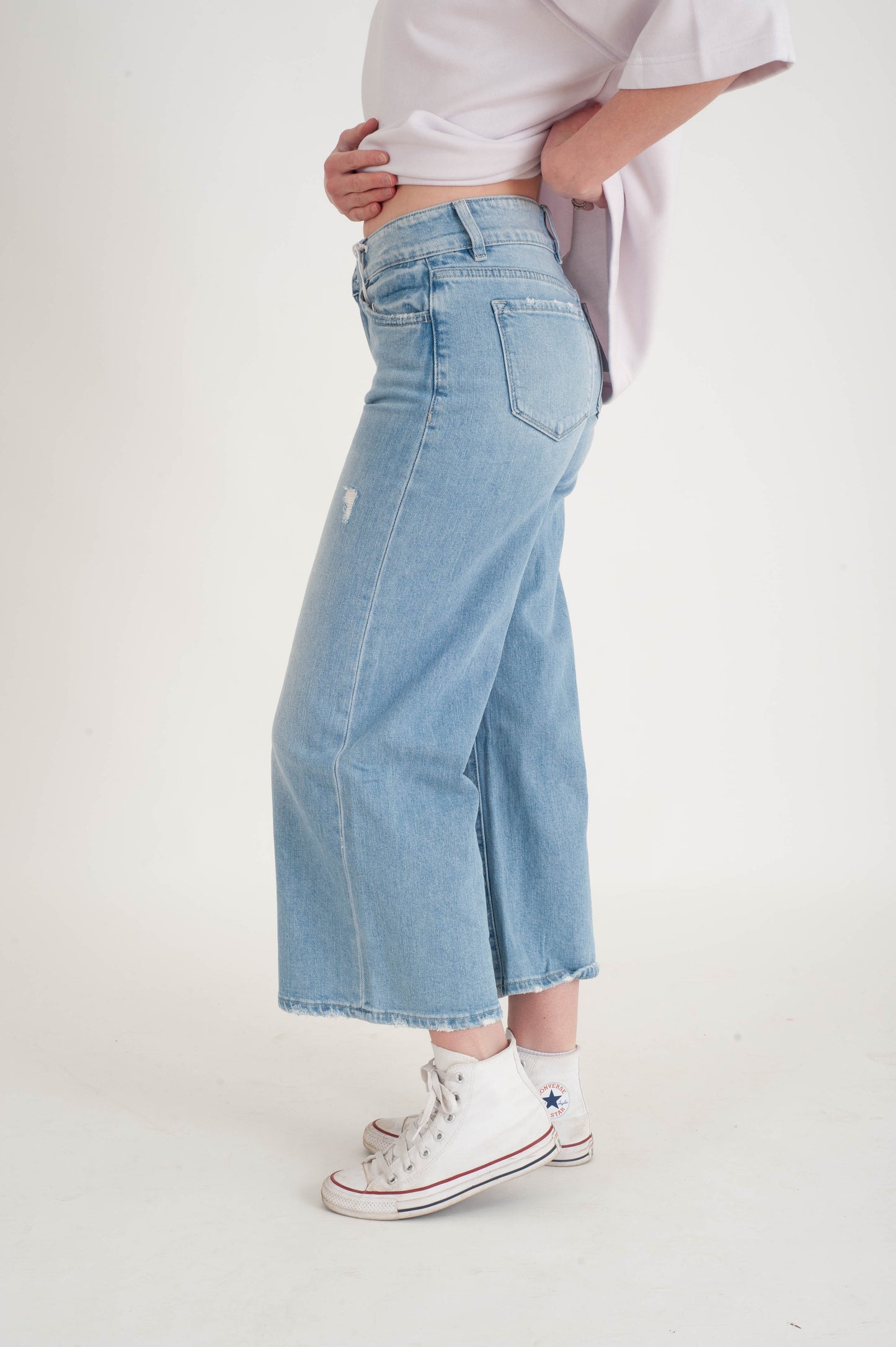 Love Talk Wide Leg Jeans