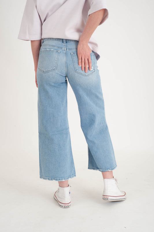 Love Talk Wide Leg Jeans