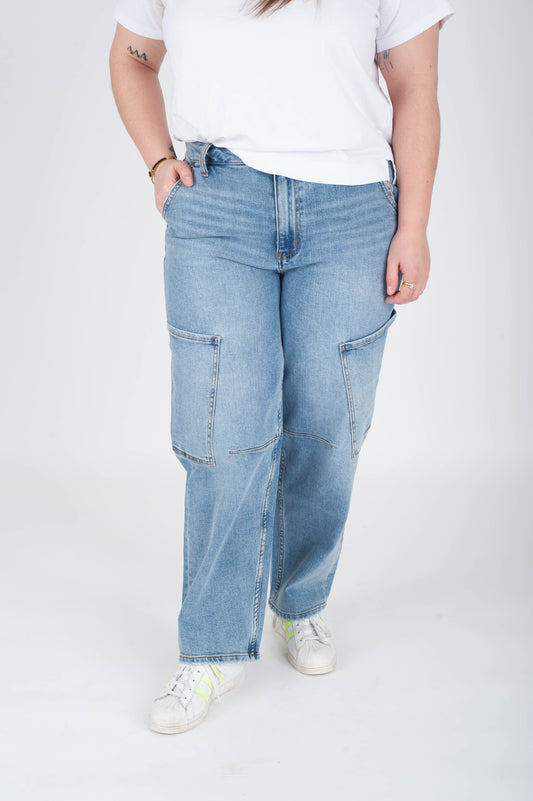 Augustine Utility Barrel Jeans