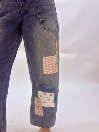 Chrissy Patchwork Jeans