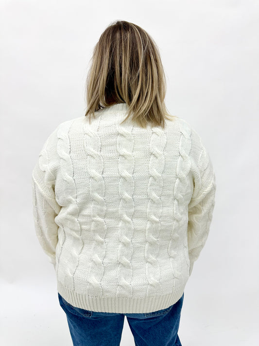 Curvy Falalalala Sweater