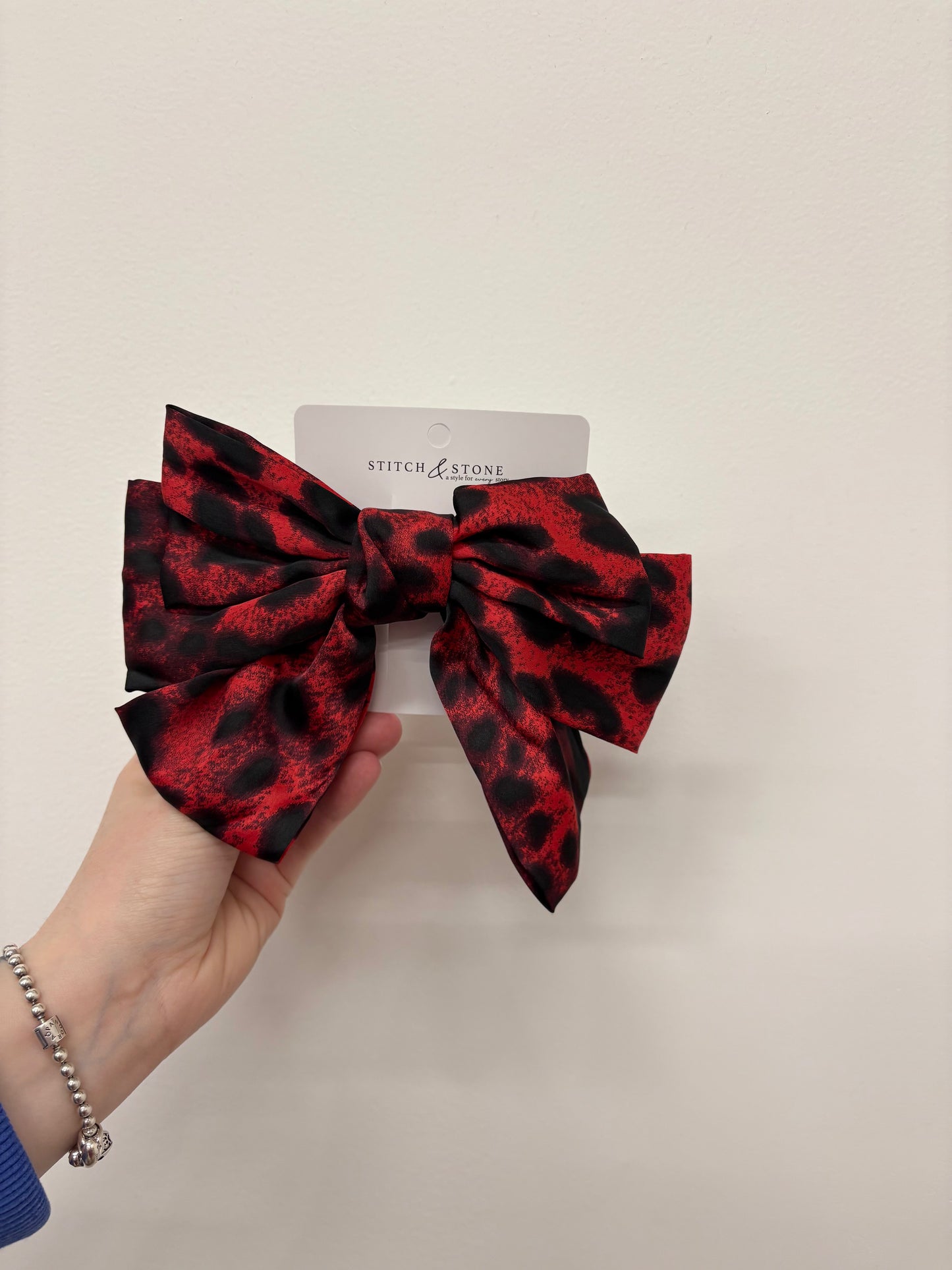 Leopard Short Bow Clip