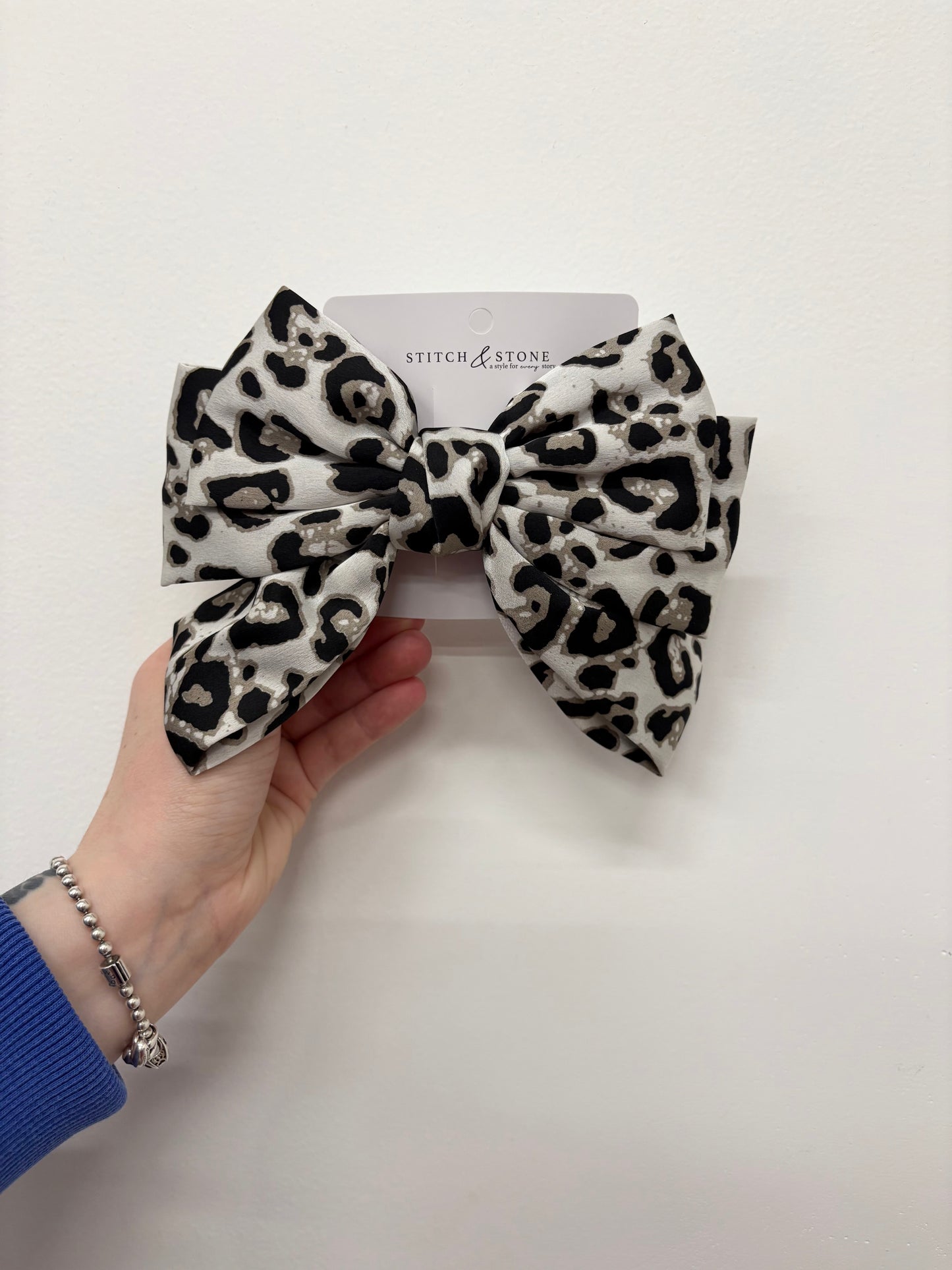 Leopard Short Bow Clip