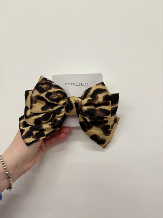 Leopard Short Bow Clip