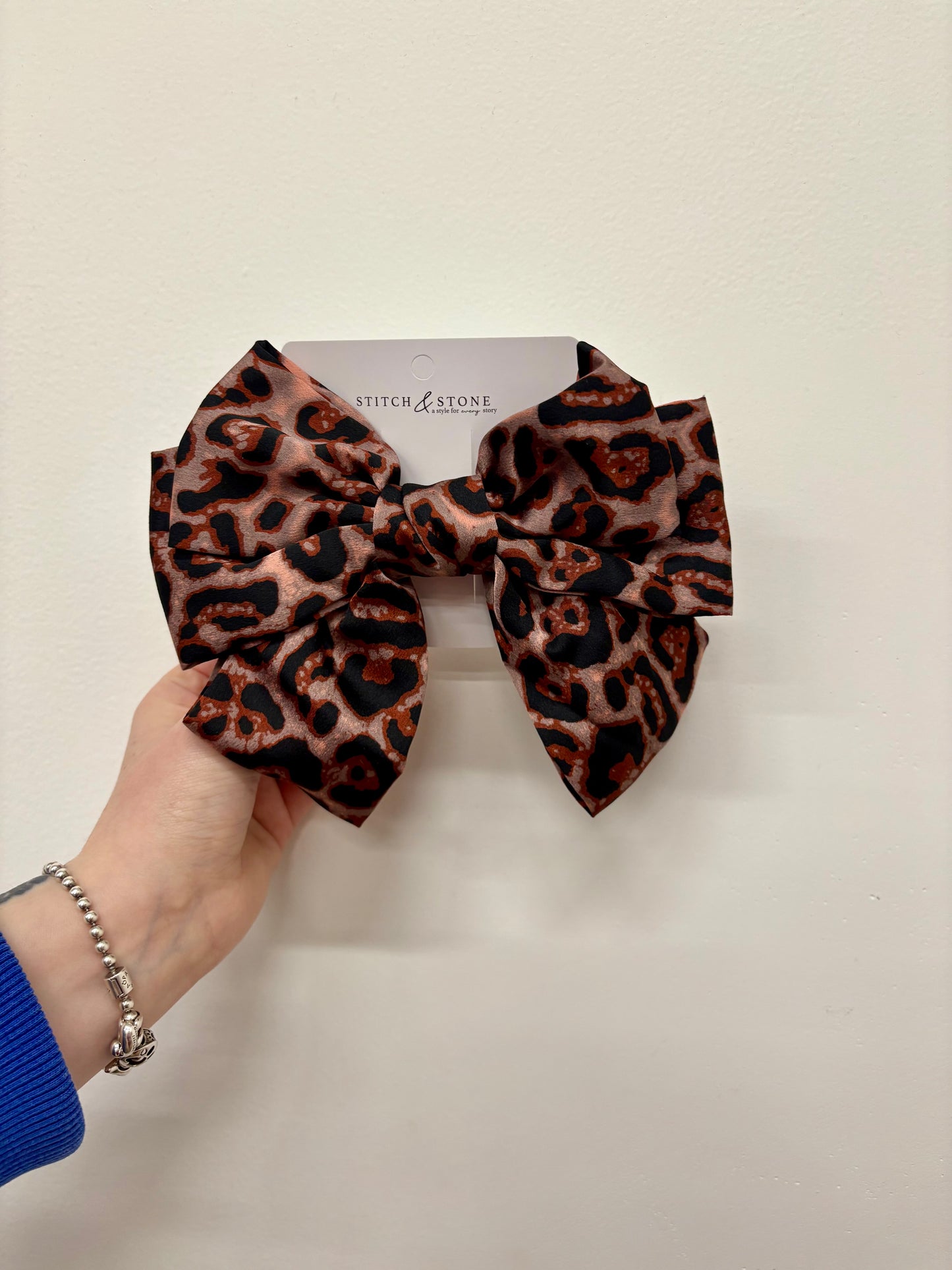 Leopard Short Bow Clip