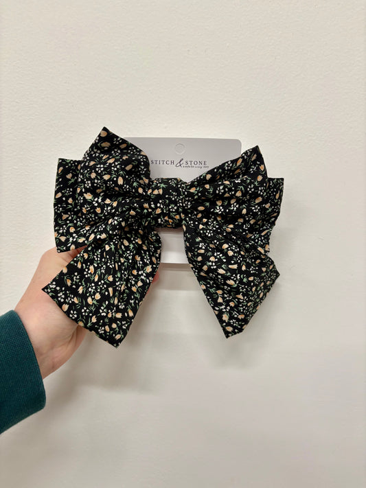 Floral Hair Bow