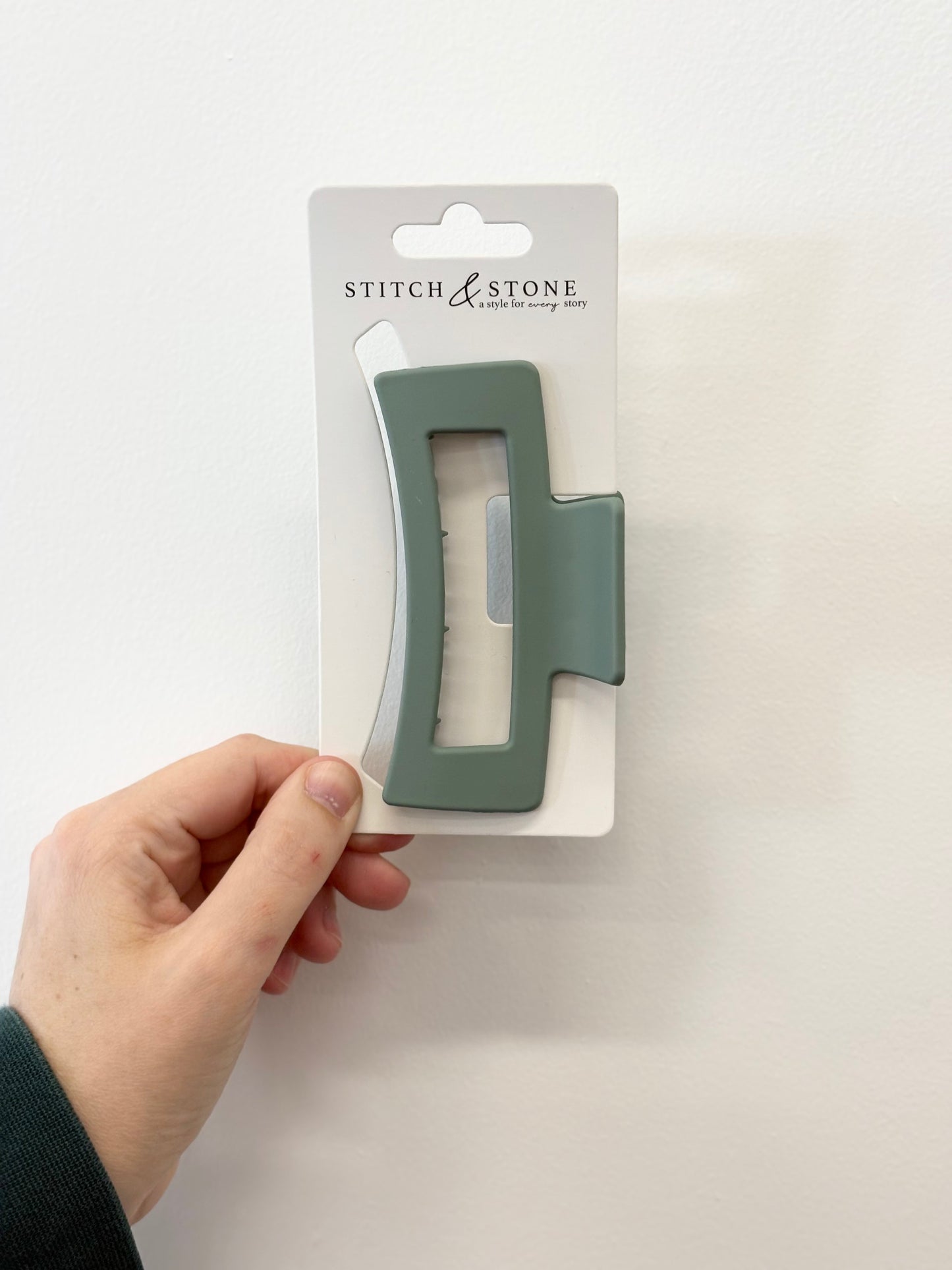 Rectangular Claw Clip