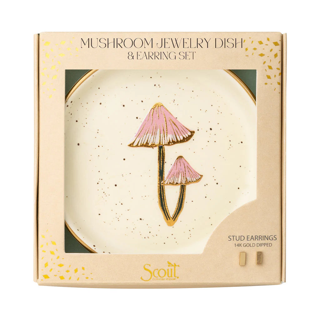 Jewelry Dish & Earring Set