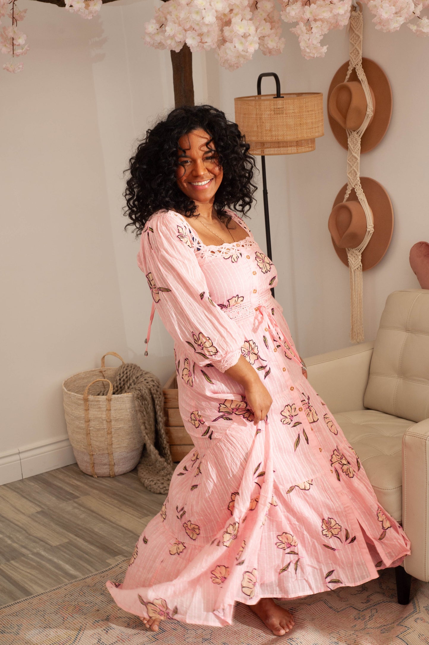 Morning Meadows Maxi Dress