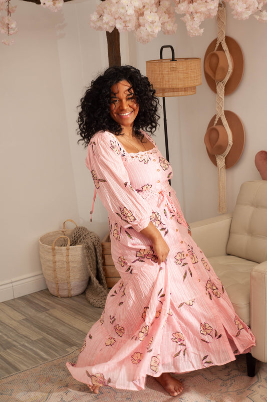 Morning Meadows Maxi Dress