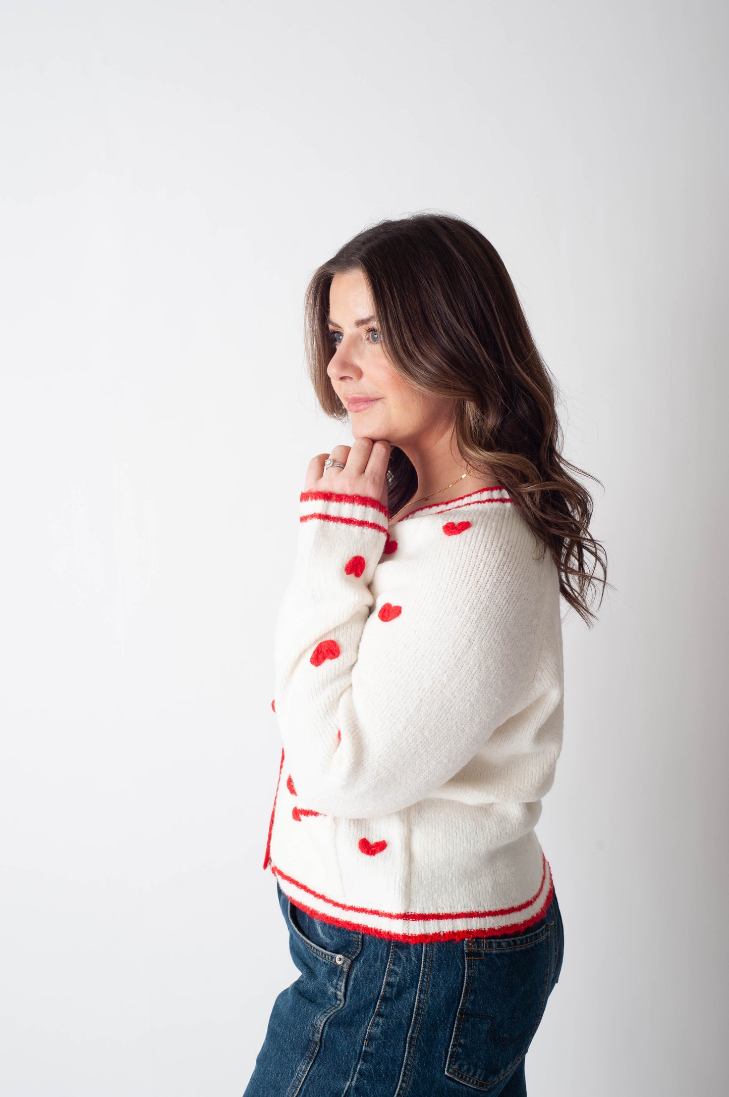 Jolene Heart Cardigan